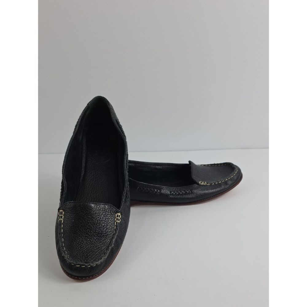 Michael Kors Black Leather Slip-On Loafers Women's Flats Size 7.5‎ - Picture 11 of 12